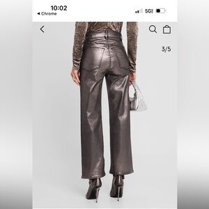 Frame Denim Gray Straight Leg Pants